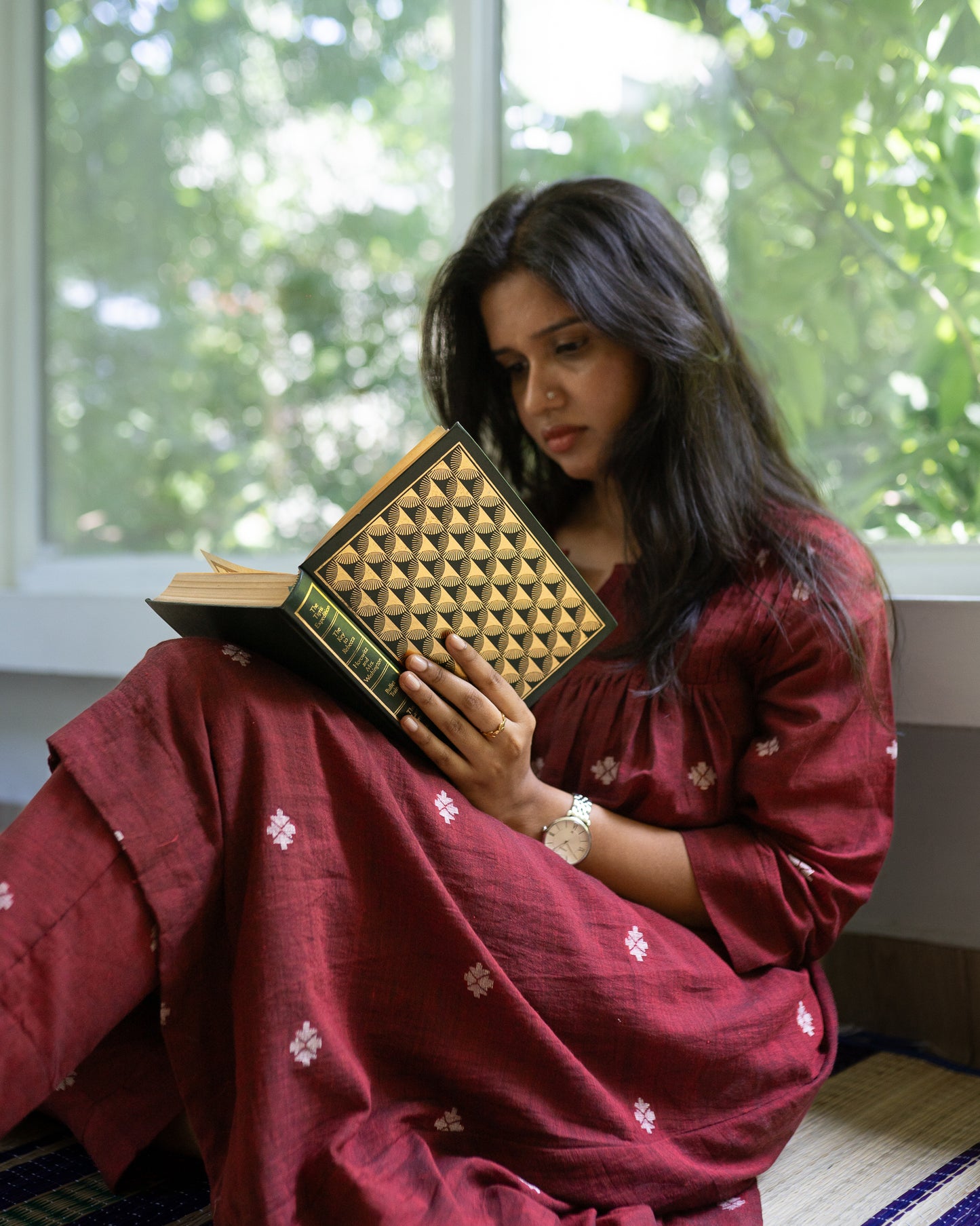 Malligai Jamdani Kurta